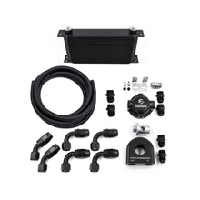 Oil Filter Relocation & Cooling Kit Low Profile Block Adaptor Version with Aeroflow Oil Cooler