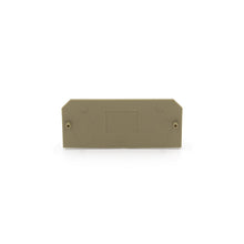 Conta-Clip AP SI-1 BG 2046.2 beige end plate for STK 1 and ST 2 series terminal blocks (Bag of 10)