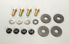 Seat rail conversion adapter kit components