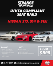 LVVTA Seat rail for Nissan Silvia 180SX/200SX 1988-2002 S13 S14 S15