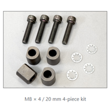 Seat rail spacer kit image