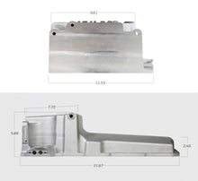 HOLLEY GM LS SWAP REAR OIL PAN SUMP 302-1