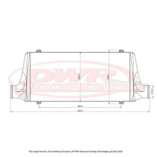 PWR Street Series Intercooler 600x300x68