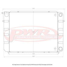 Holden Commodore VL (1986-1988) PWR Radiator