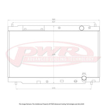 Honda Integra DC2 DB4/7/8 (1994-2000) PWR Radiator