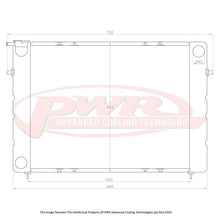 Holden Commodore VN (1988-1991) PWR Radiator