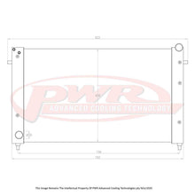 Holden Commodore VX (2000-2002) PWR Radiator