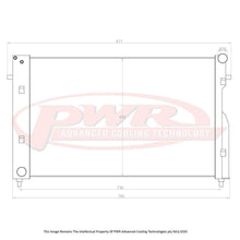 Holden Commodore VY (2002-2004) PWR Radiator
